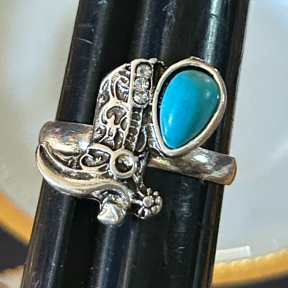 Cowboy Boot Ring - Picture 2 of 8